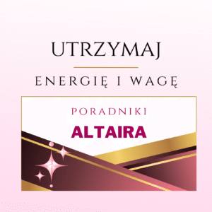 utrzymaj energiĘ i wagĘ