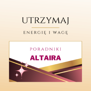 utrzymaj energiĘ i wagĘ