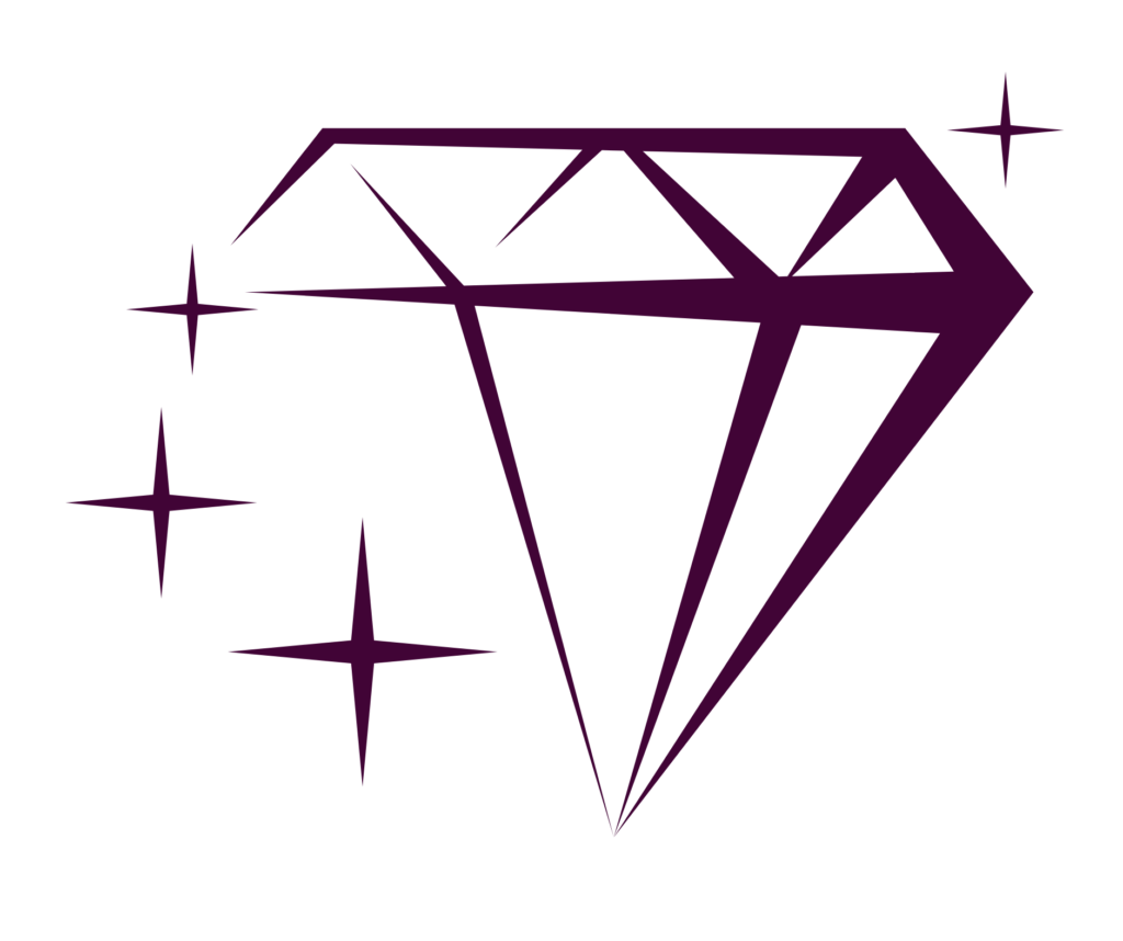 diament ciemnamagenta