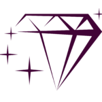 diament ciemnamagenta